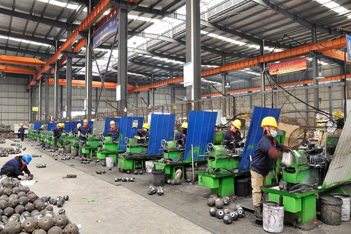 渝北网架锥头车间